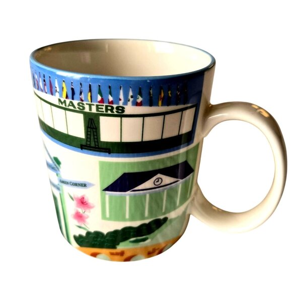 Masters Tournament Ceramic Coffee Mug 17 Oz  Iconic Augusta National Golf Course - Picture 3 of 5